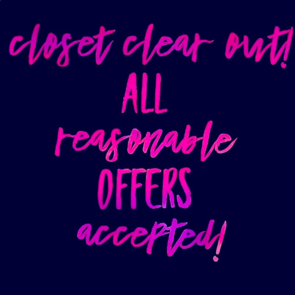 Accepting Reasonable Offers!!!!